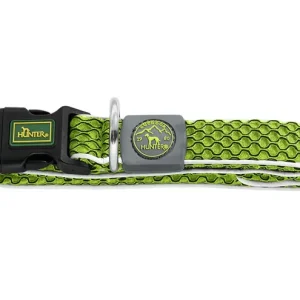 Abverkauf HUNTER Halsung Hilo Vario Basic 30-43/S-M Mesh limette